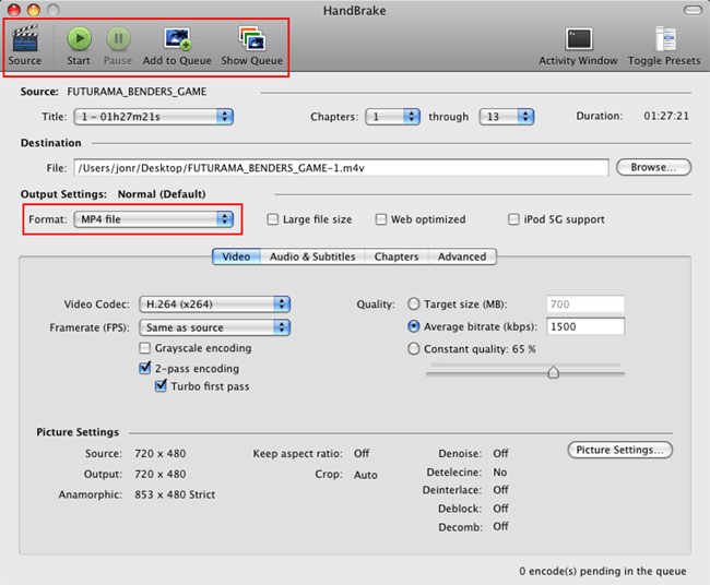 video resize compression for mac
